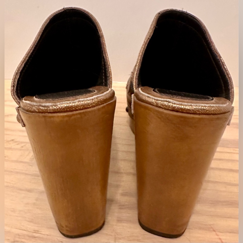Via Spiga Bronze Women's Mules - Picture 10 of 10